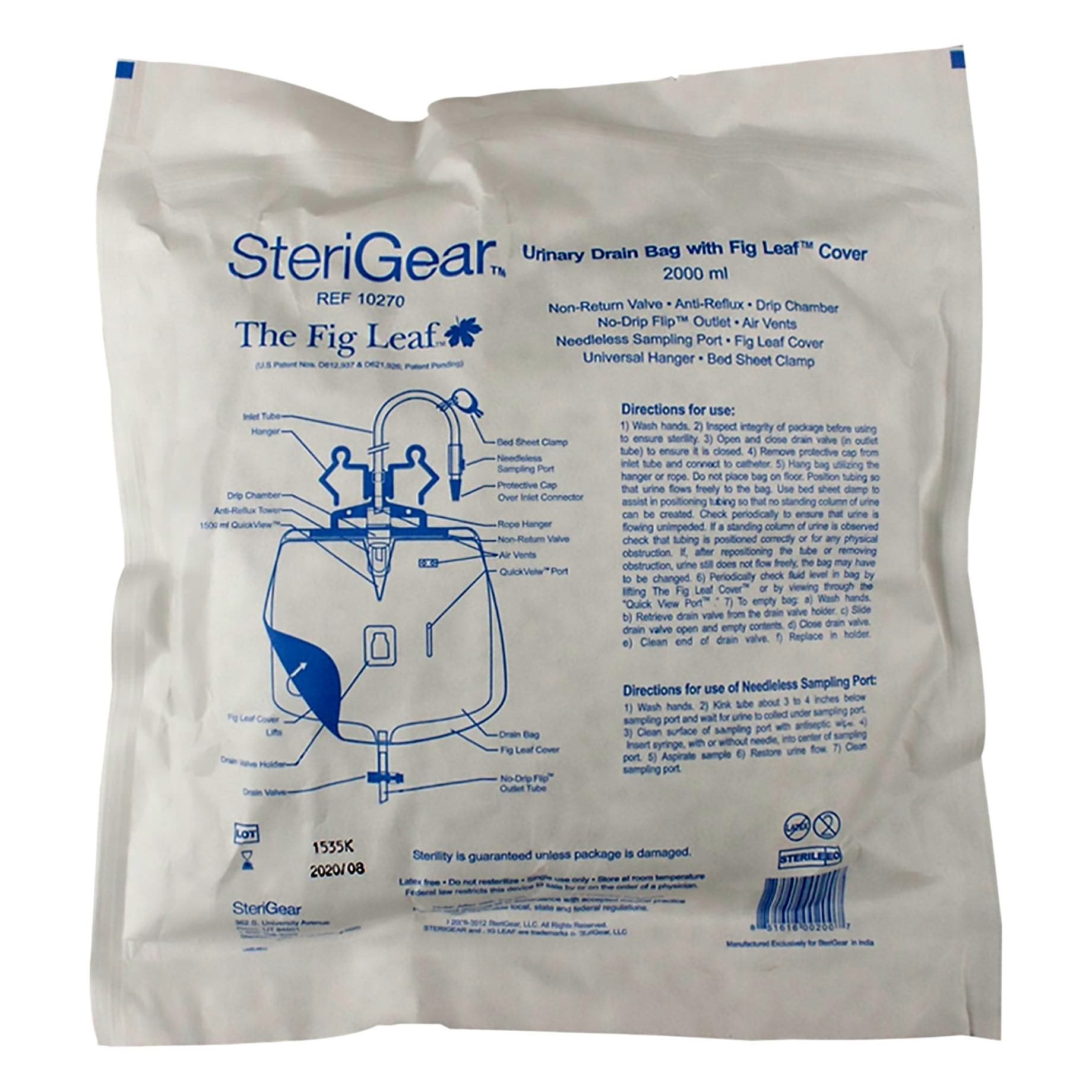 The Fig Leaf Urinary Drain Bag - Image 3