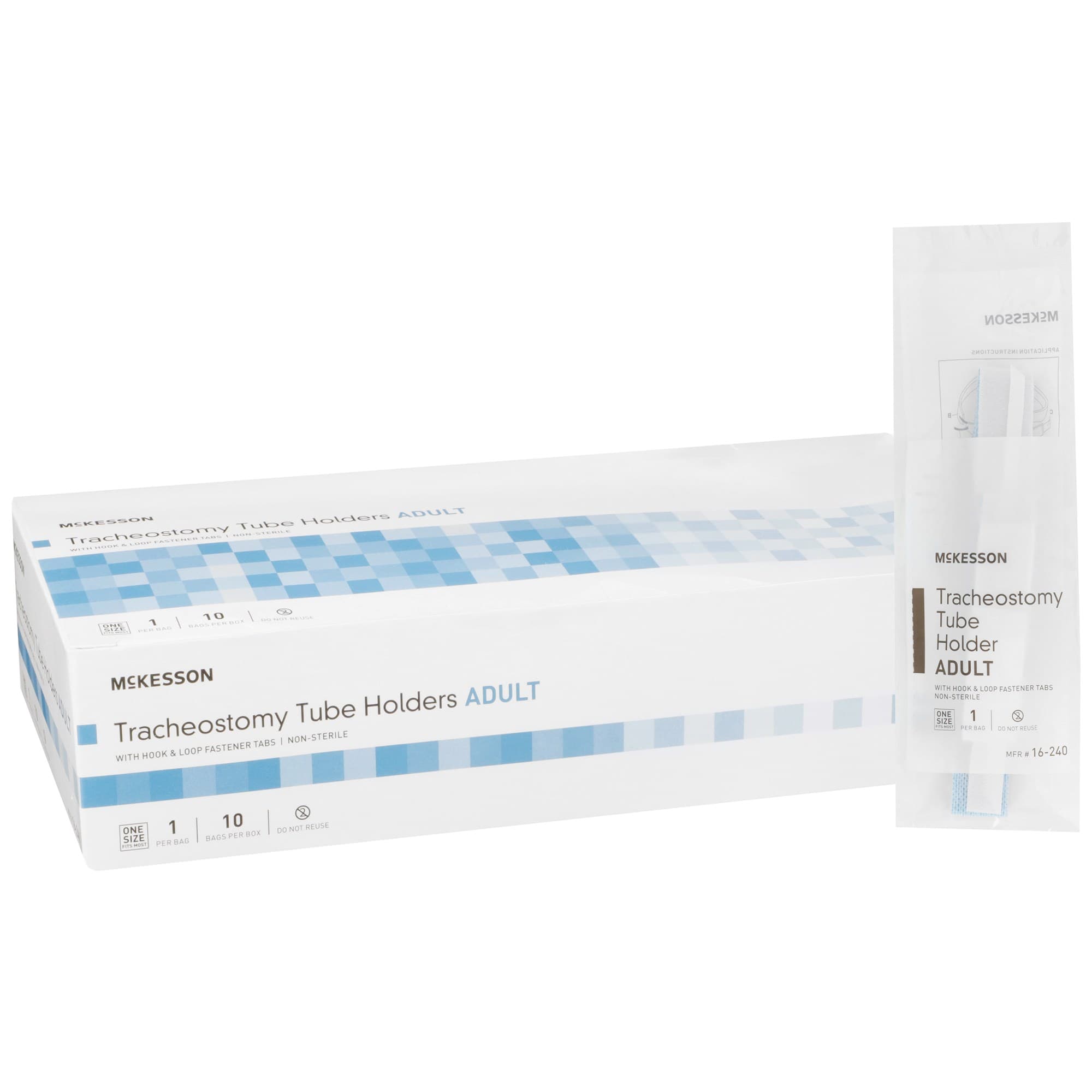 McKesson Tracheostomy Tube Holder One Size Fits Most Adult