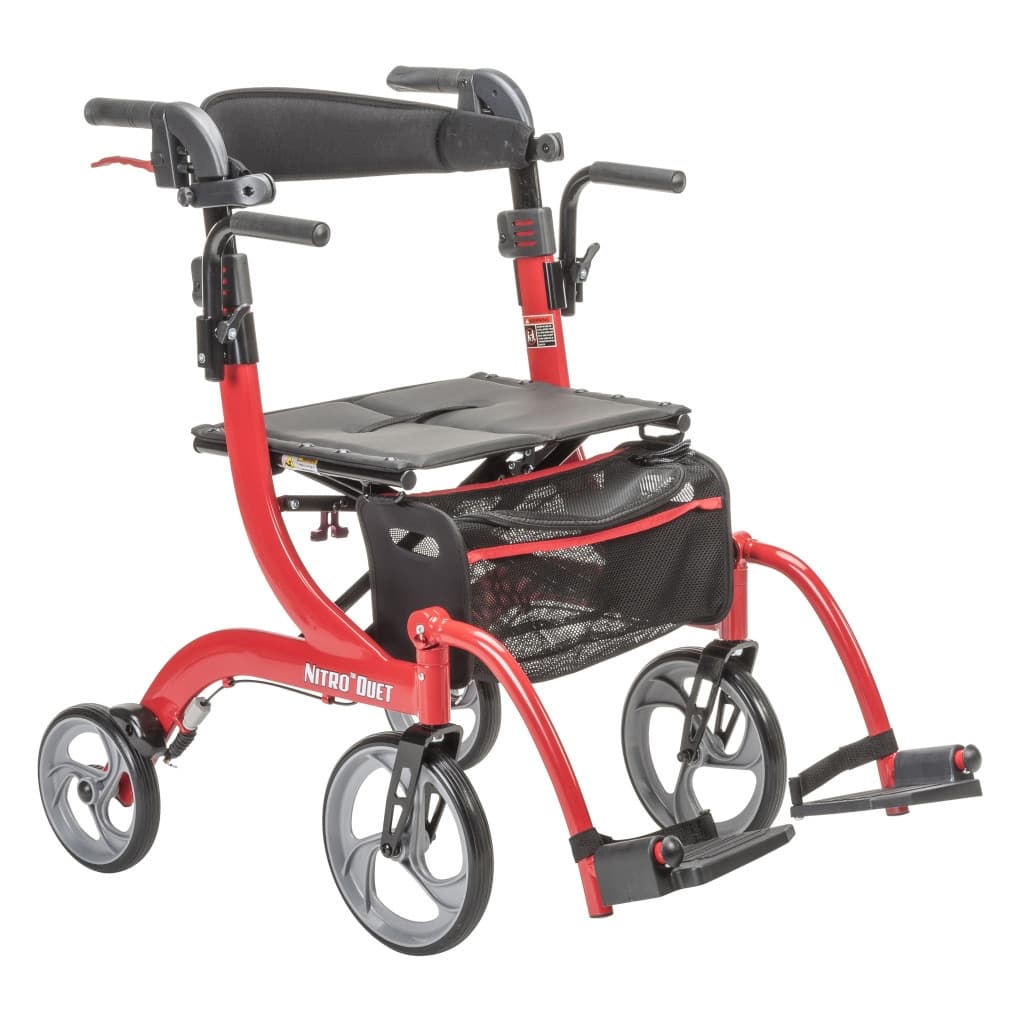 Drive Nitro Duet Rollator and Transport Chair