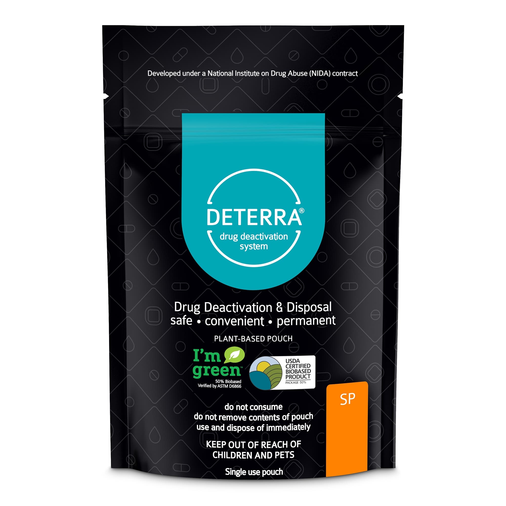 Deterra Drug Deactivation Disposal Pouch