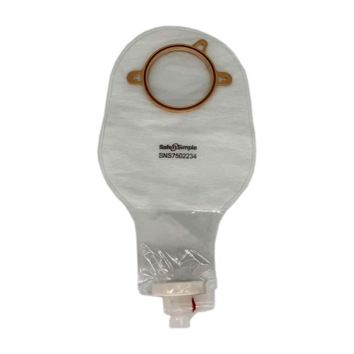 Safe N Simple Transparent Two-Piece System Urostomy Pouch - Image 3