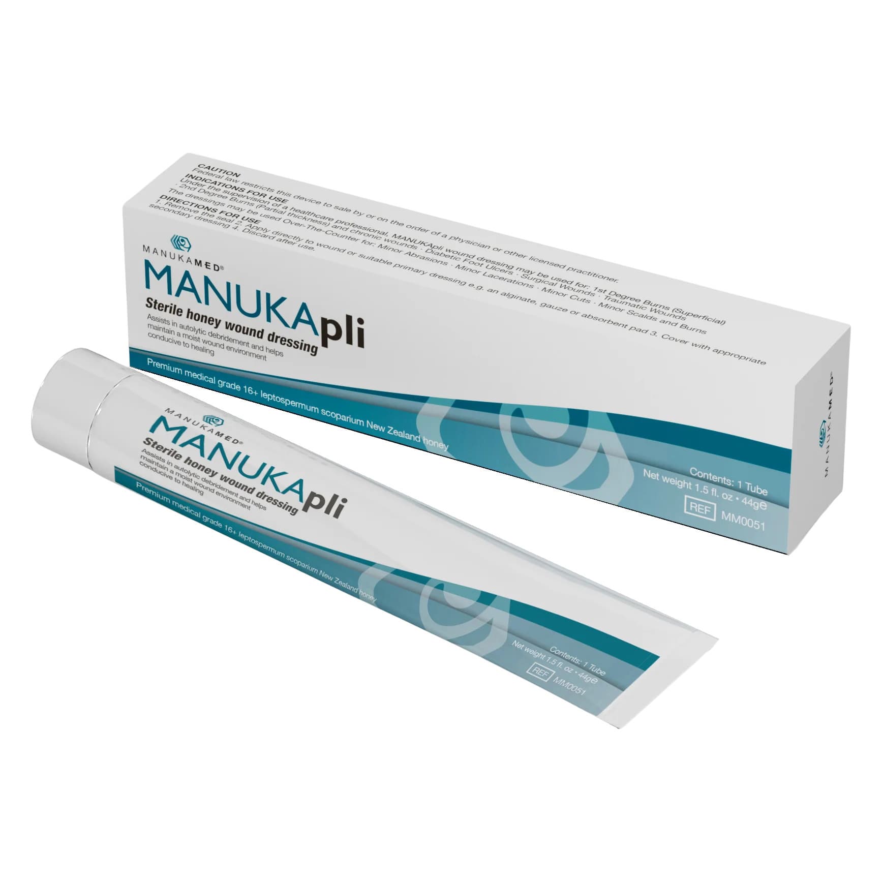 Manukamed Manukapli Sterile Honey Wound Dressing Paste - Image 2