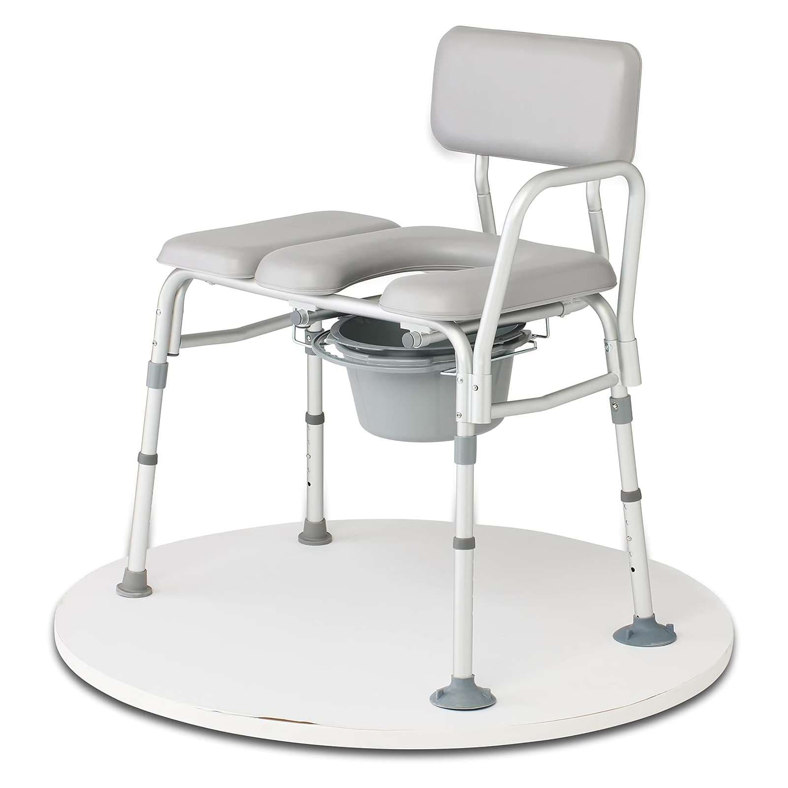 Medline Combination Transfer Bench and Commode - Image 3
