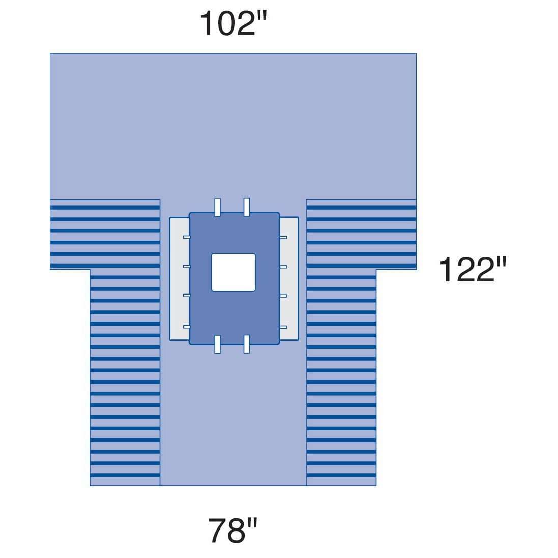 Medline Sterile Laparoscopic Abdominal Surgical Pack, Sirus - Case of 6 - Image 1