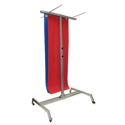 CanDo Floor Rack with Casters, Holds 30 Mats