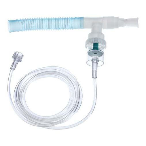 Micro Mist Nebulizer Kit with Reservoir Tube, 7 ft Star Lumen Oxygen Supply Tubing & Uni. Connector
