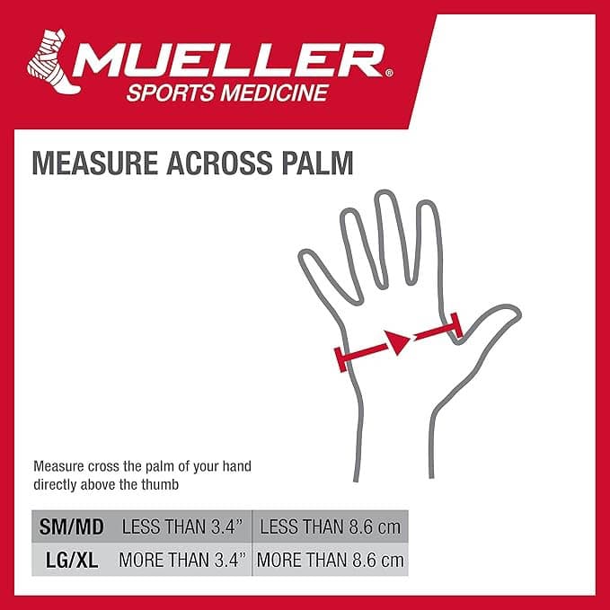 Mueller Compression & Support Gloves - Image 1