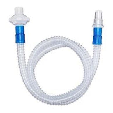 CircuitLife Adult Passive Breathing Circuit with Whisper Swivel & Filter, 6 ft