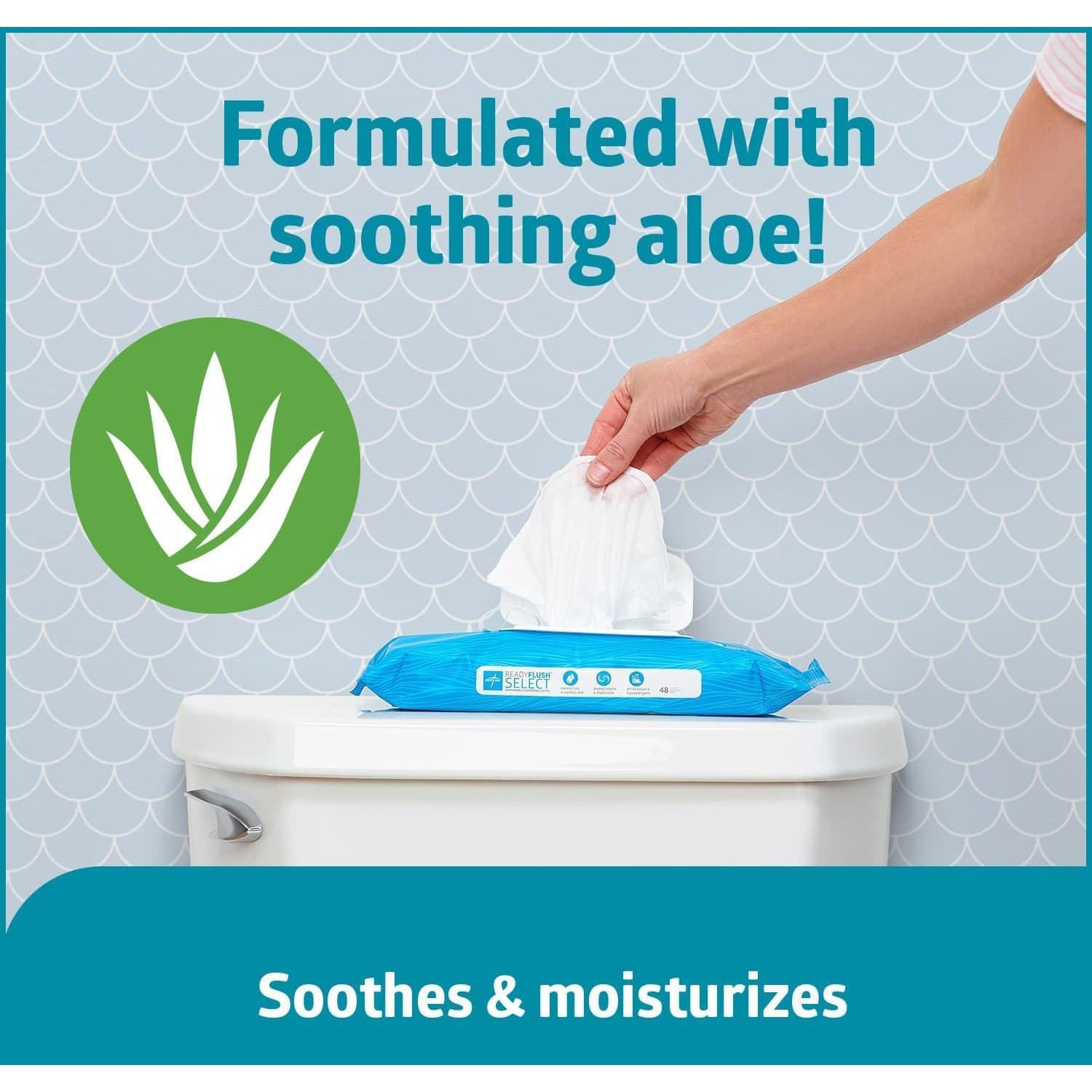 ReadyFlush SELECT Dispersible Cleansing Cloths - Image 6