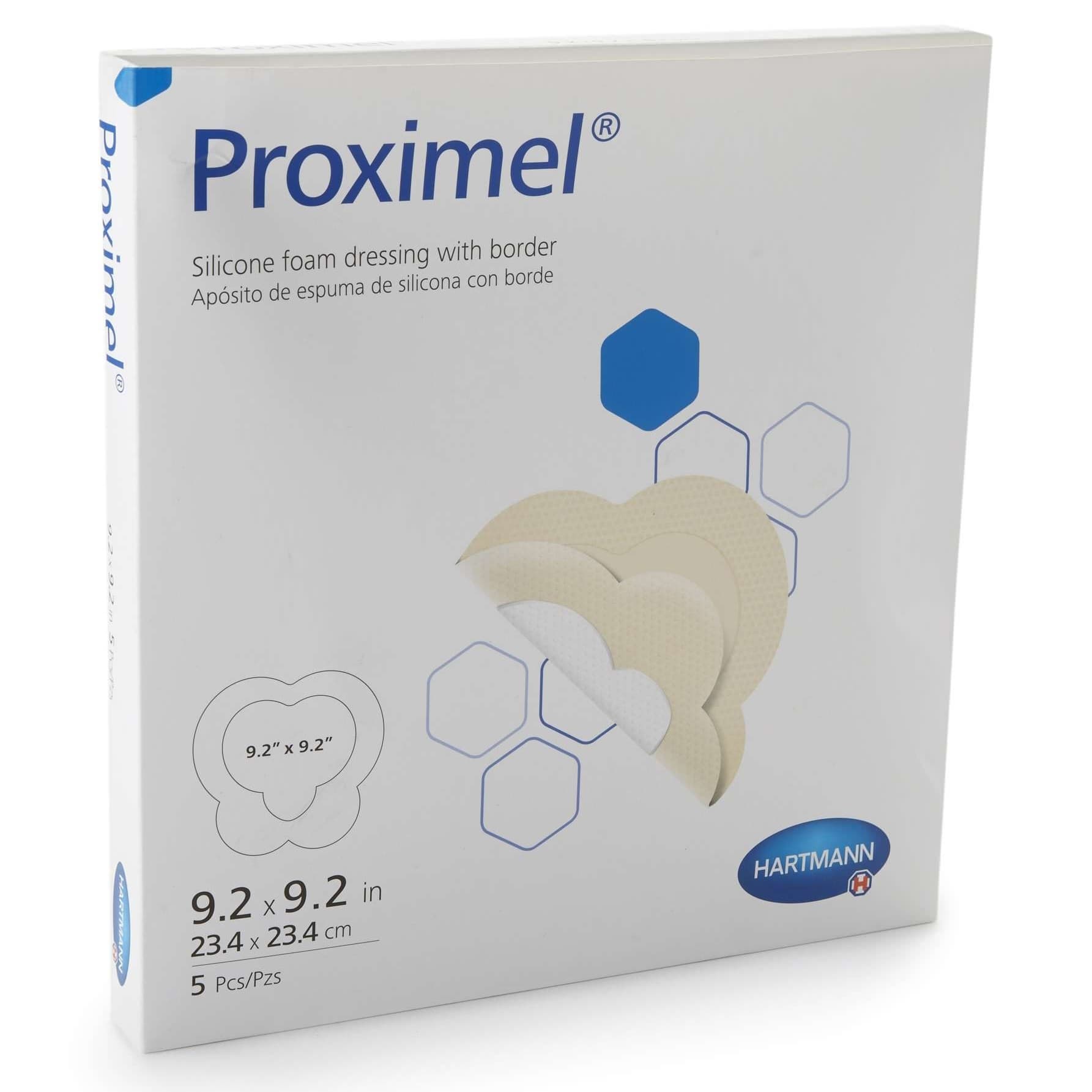 Proximel Sacrum Silicone Foam Dressing - Image 2