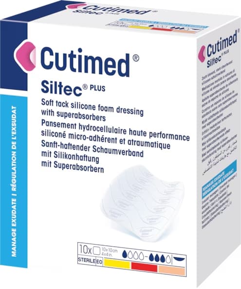 Cutimed Siltec Plus Silicone Foam Dressing - Image 1