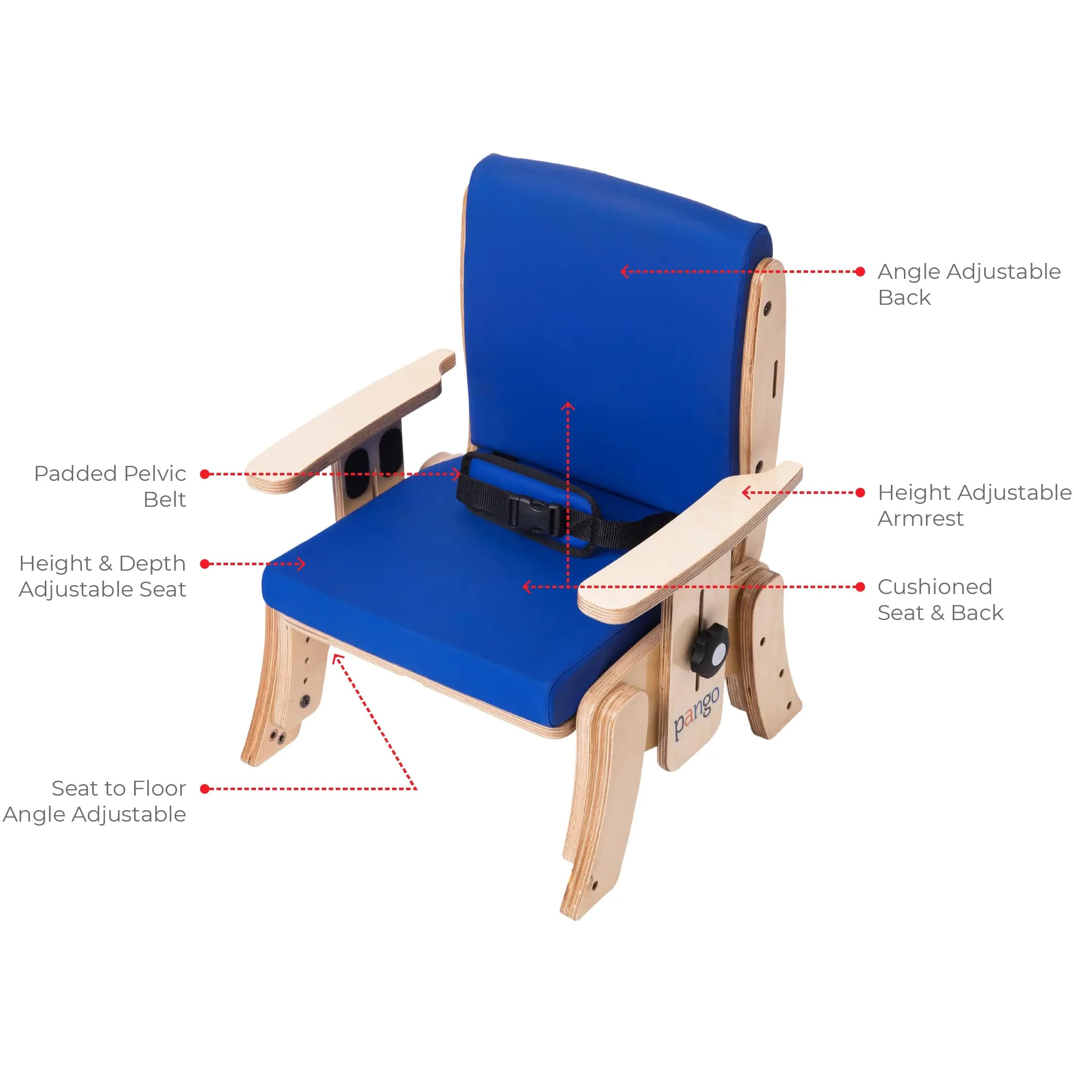 Pango classroom activity chair - Image 2