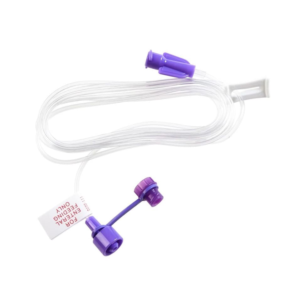 Kangaroo Feeding Tube Extension Set with ENFit Connection, Sterile, 60 Inch - Each - Image 1