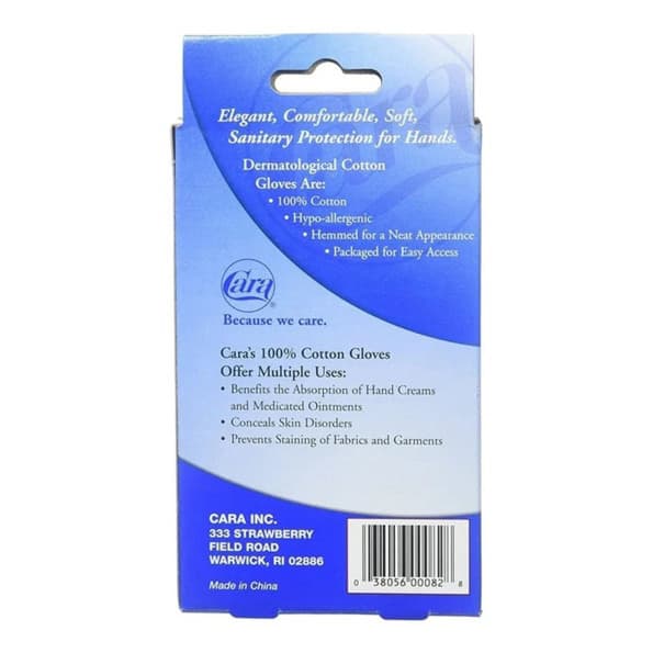 Cara Infection Control Cotton Gloves - Image 4