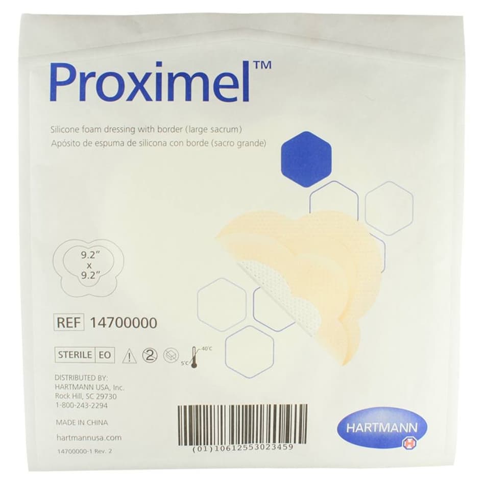 Proximel Sacrum Silicone Foam Dressing - Image 3