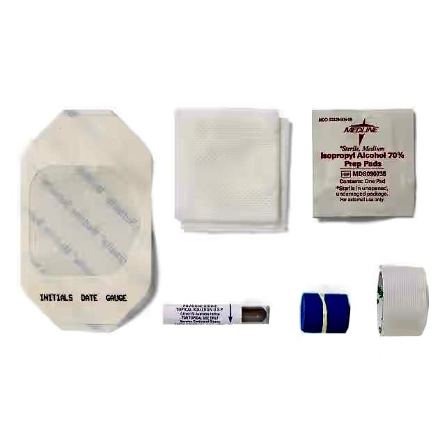 Medline 8-Piece IV Start Kit - Case of 100 - Image 1
