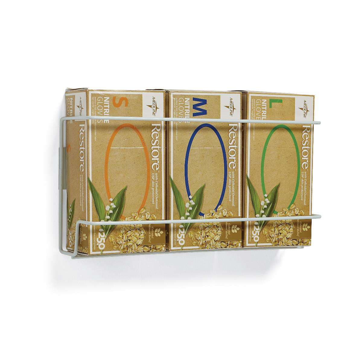 Medline Horizontal-Mount Wire Glove Box Holder - Image 1