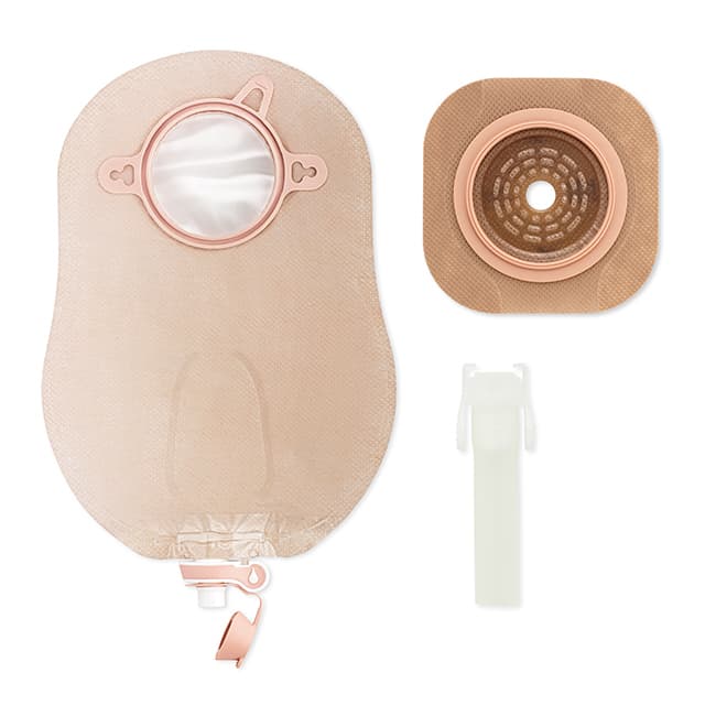 New Image 2-Piece Urostomy Kit with CeraPlus Skin Barrier