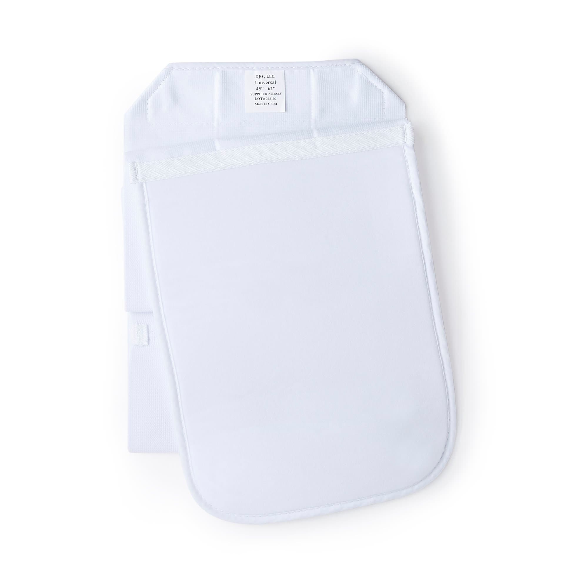 McKesson Abdominal Binder White Hook and Loop Closure - Image 3