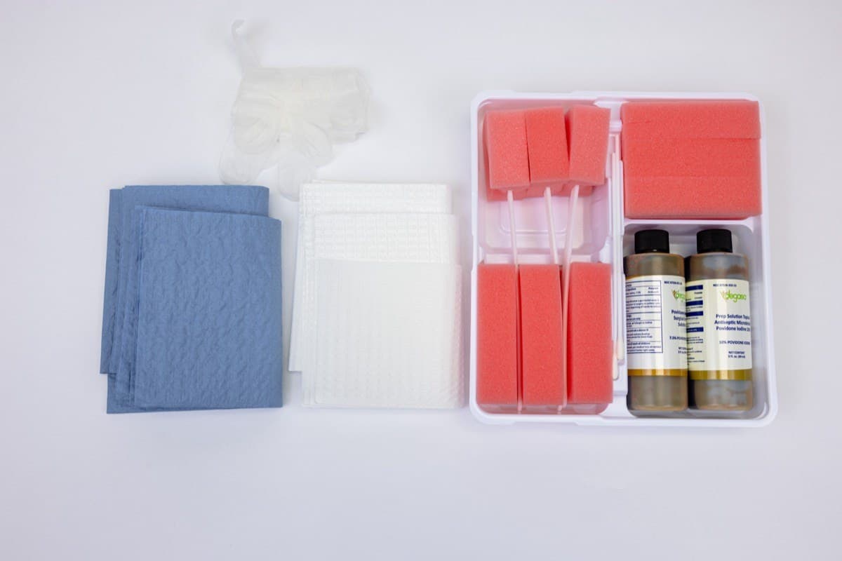 Invenio Wet Skin Prep Tray - Case of 12 - Image 1