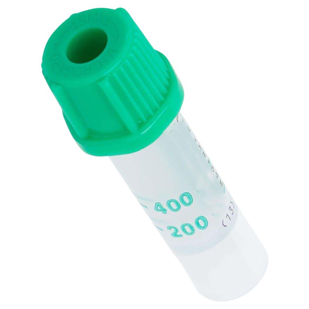 BD Microtainer Capillary Blood Collection Tube with Lithium Heparin Additive - Image 2