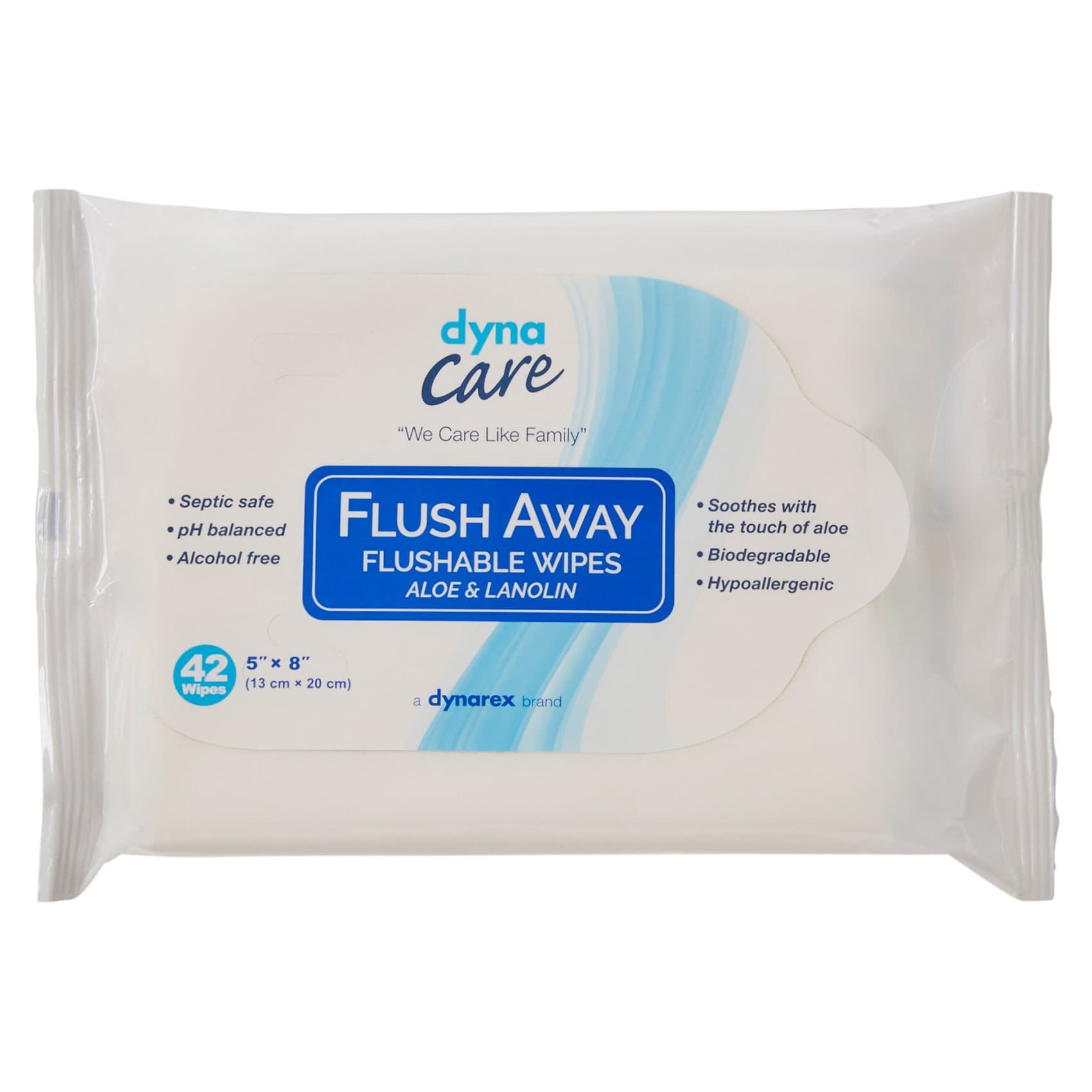 Dyna Care Flush Away Wipe - Image 1