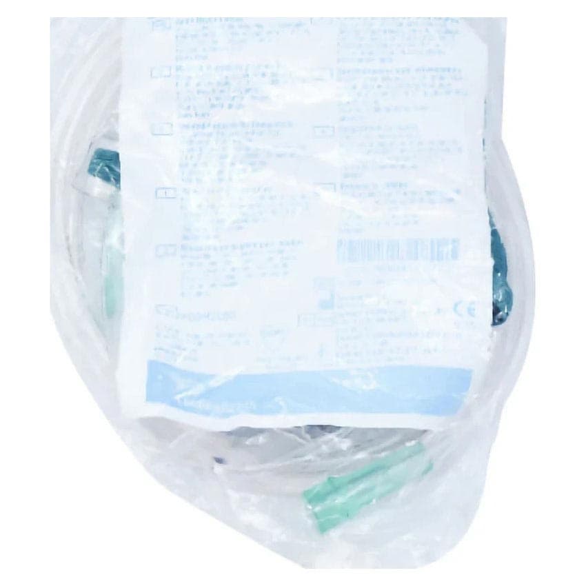 Vyaire Adult Rebreather O₂ Vinyl Mask with 7-Foot Tubing