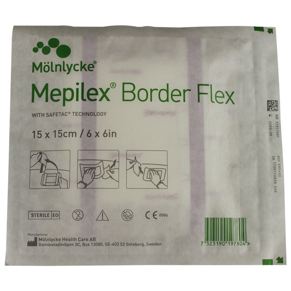 Mepilex Border Flex Self-Adherent Foam Dressing - Image 2