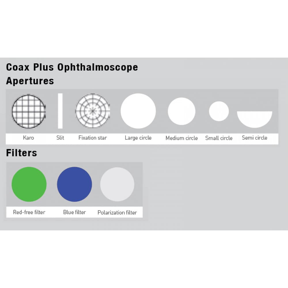 ADC Diagnostix 54122 3.5V Portable Coax Plus Ophthalmoscope - Image 5