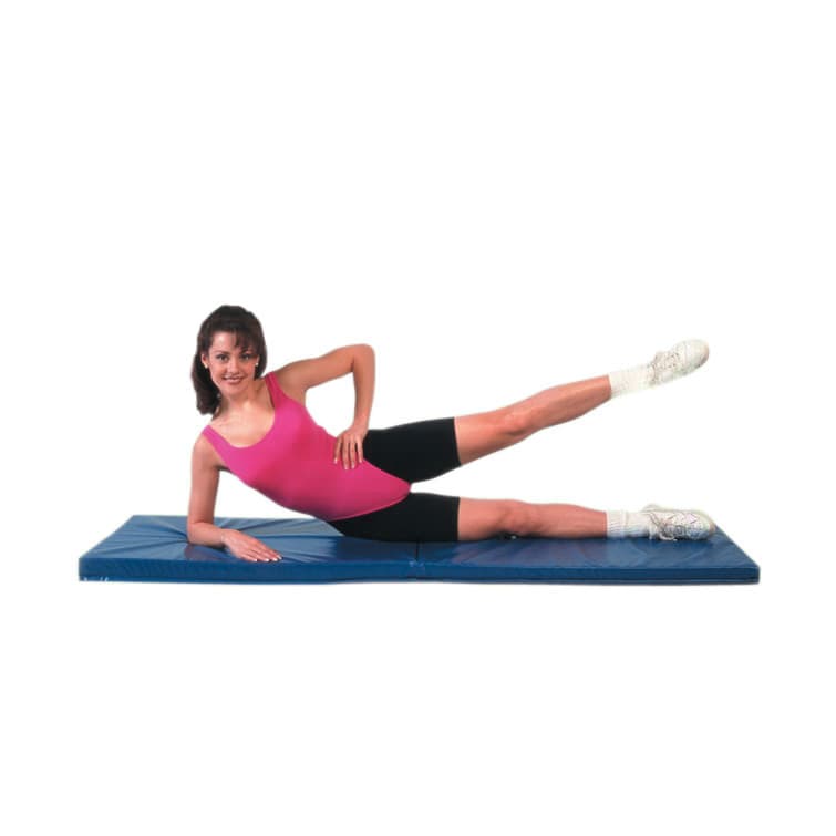 CanDo Exercise Mat, Non Fold, 2 x 6 Ft, 2" PU Foam - Image 1