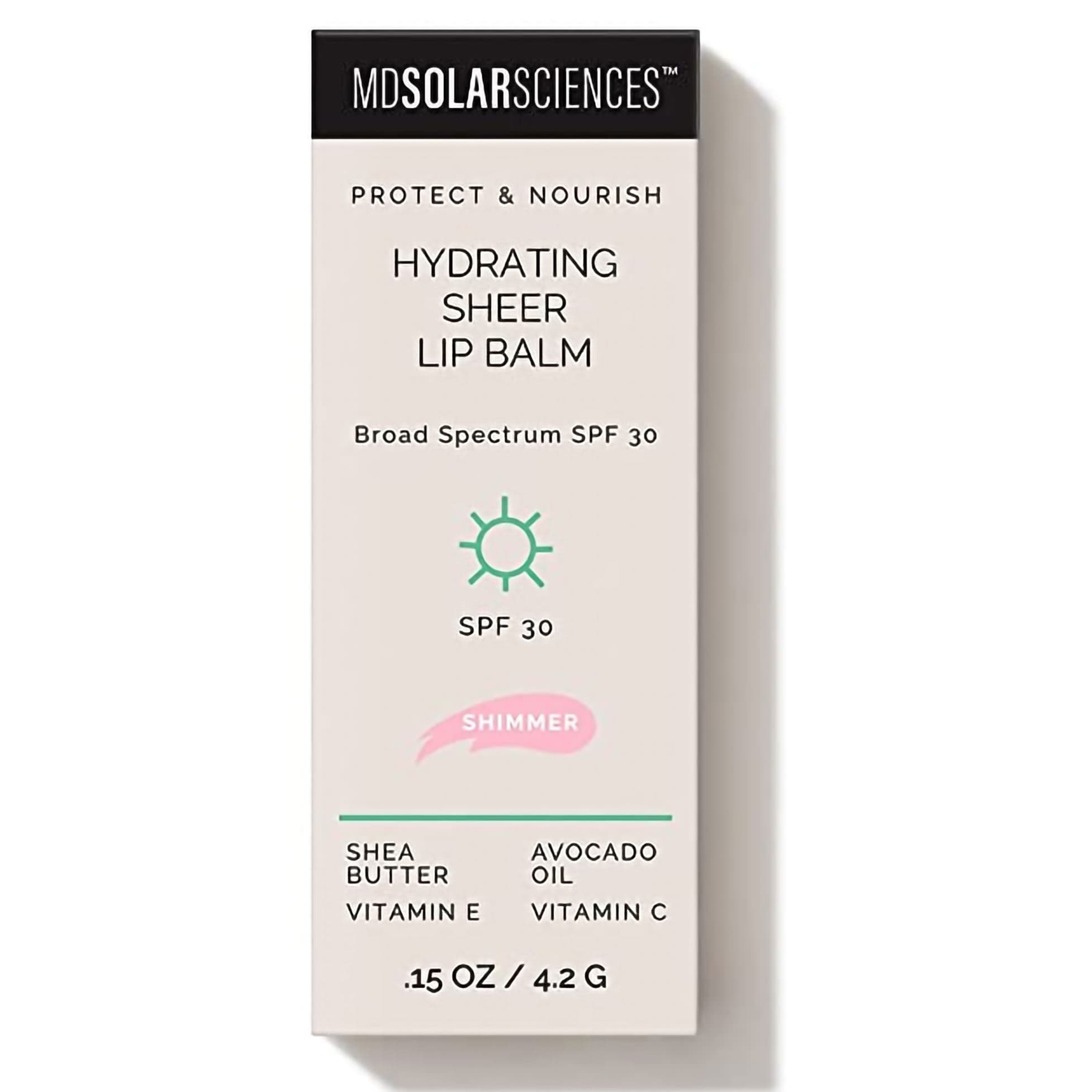 Hydrating Sheer Tinted Lip Balm with Sunscreen SPF 30, 0.15 oz - Image 5