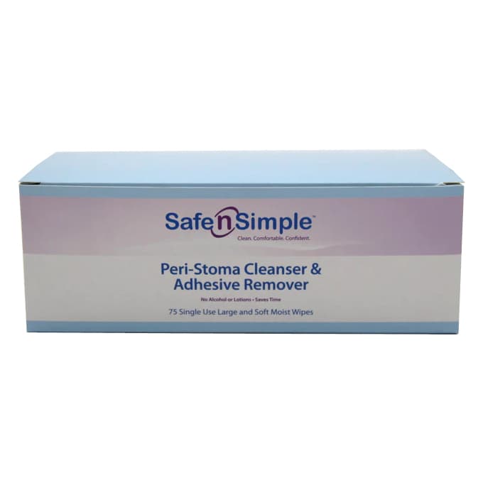 Safe n' Simple Alcohol Free Adhesive Removers - Box of 75 - Image 1