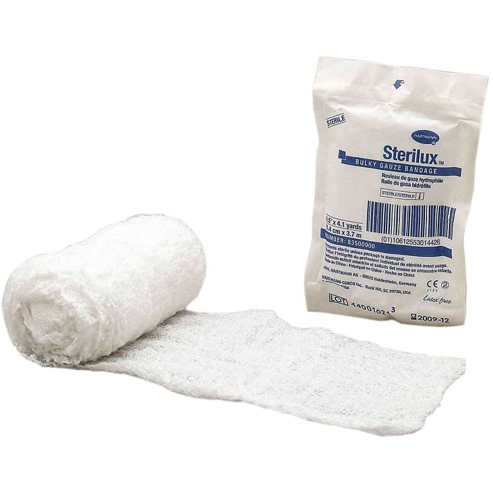 Sterilux Bulky Fluff Bandage Roll 4-1/2 Inch x 4-1/10 Yard 6-Ply Roll Shape Sterile - Image 1