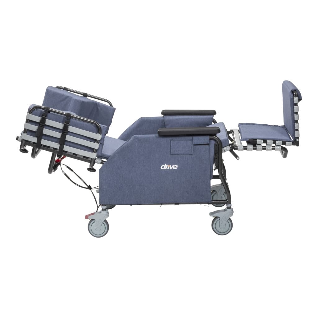 Drive Medical Rose Comfort Max tilt and recline chair with casters - Image 3