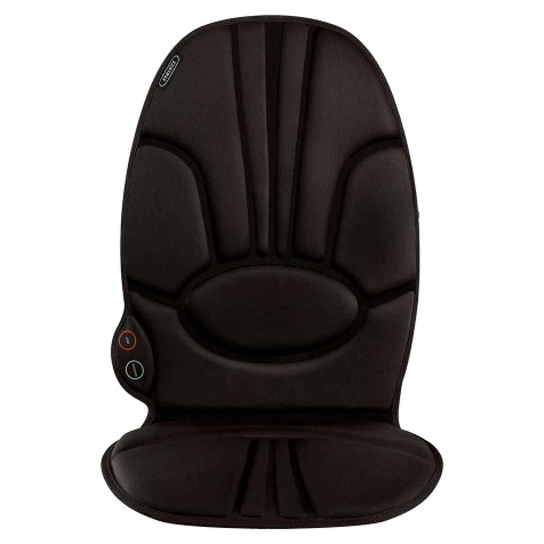 HoMedics Portable Back Massage Cushion with Heat, Black - Image 2