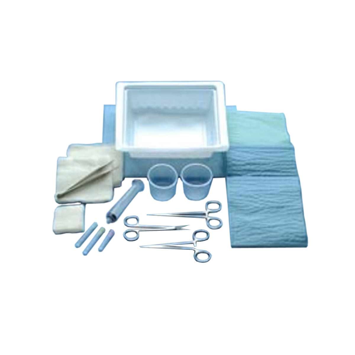 Busse Hospital Disposables ER Laceration Tray Sterile