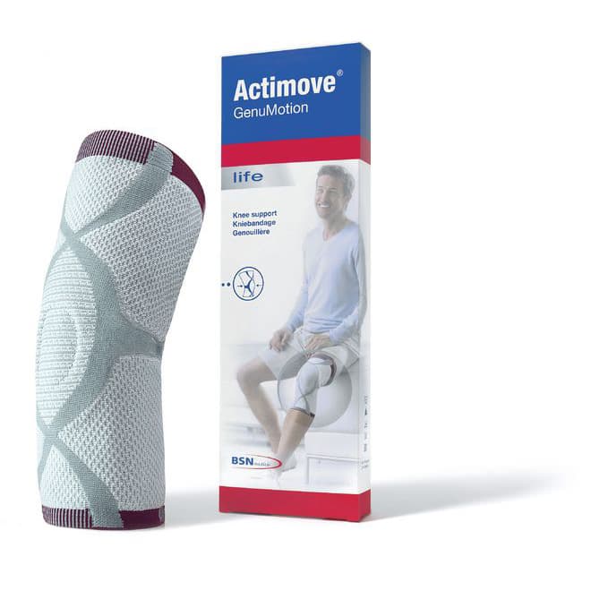 Actimove GenuMotion Knee Support, Large, White - Image 1