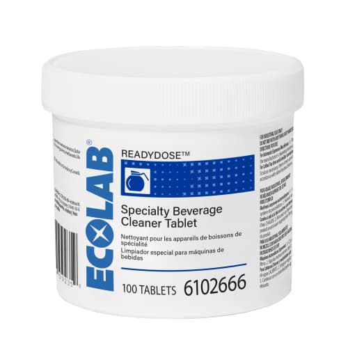 Ecolab ReadyDose Specialty Beverage Cleaner Tablet - Case of 100