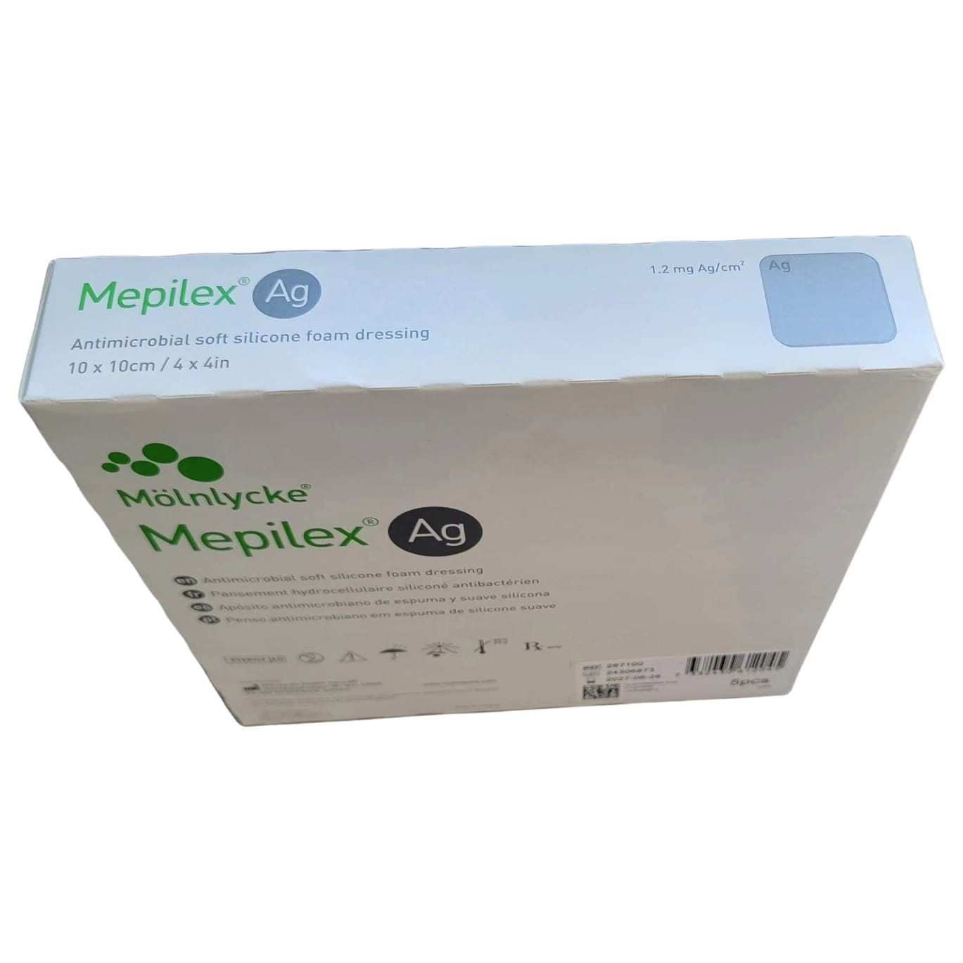 Mepilex Ag Antimicrobial Foam Dressing - Image 4