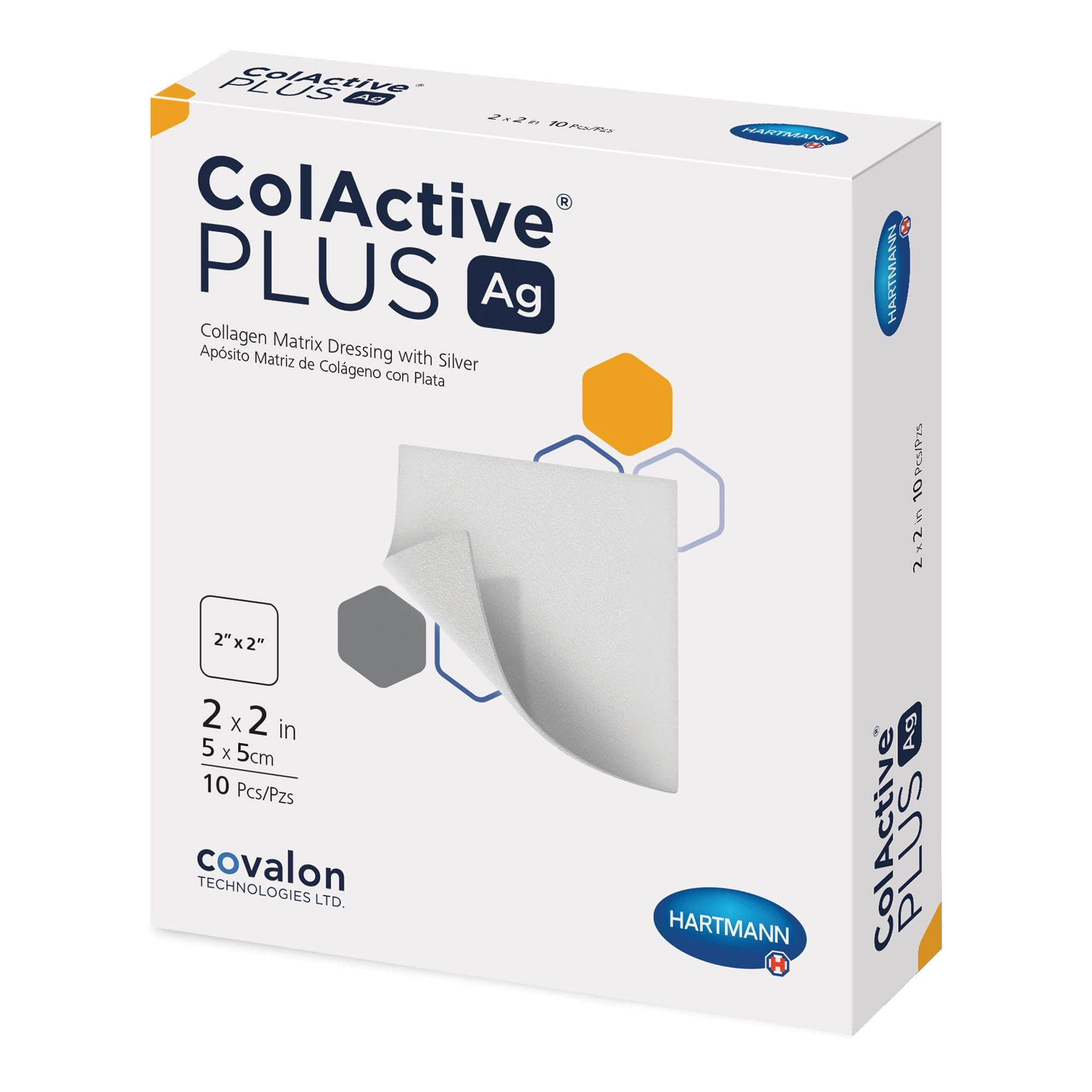 ColActive Plus Ag Silver Collagen Matrix Dressing - Image 1