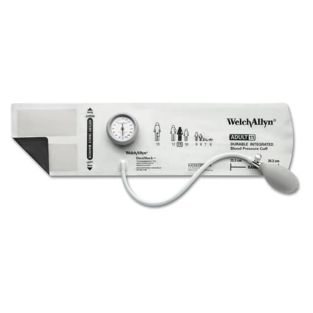 DuraShock Reusable Blood Pressure Royal Blue Cuff, Adult - Image 2