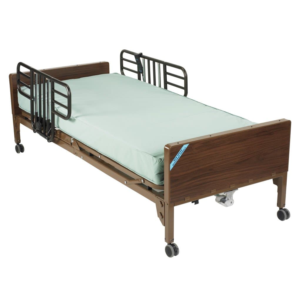 Delta Ultra-Light 1000 Full Electric Bed with Half Rails - Image 1