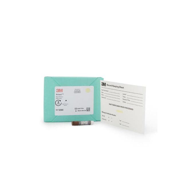 Attest Rapid Readout Class 1 Sterilization Biological Indicator Pack - Case of 25 - Image 1