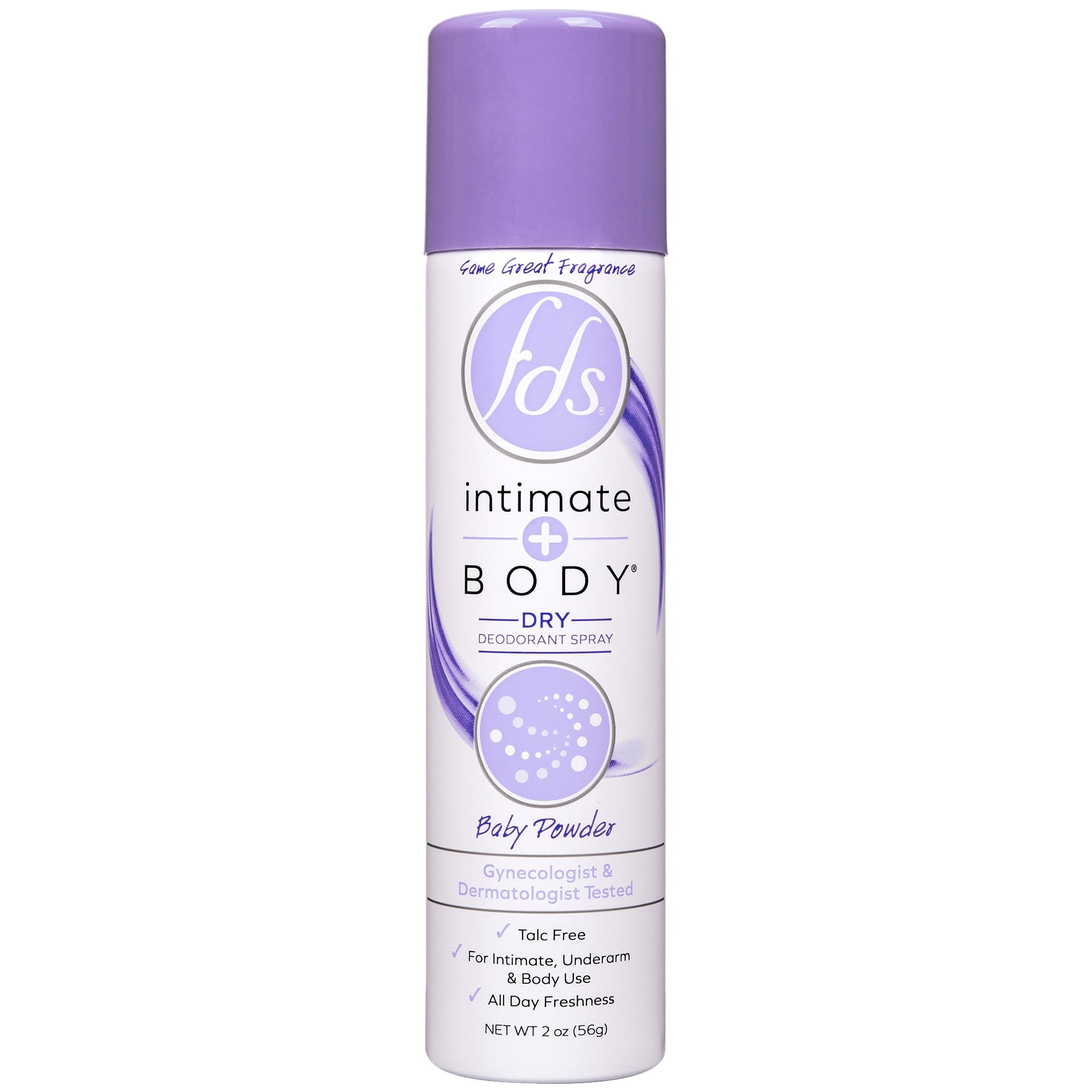 Intimate Body Dry Deodorant Spray, 2 oz - 1 Each