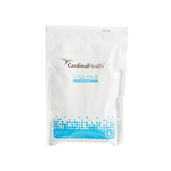 Cardinal Instant Cold Pack for General Purpose, Disposable, 6 x 9 Inch, Large - Case of 16 - Image 1