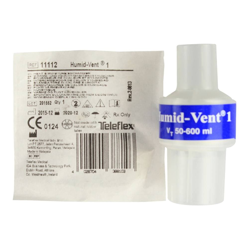 Teleflex Humid-Vent 1 HME, 50 to 600 ml