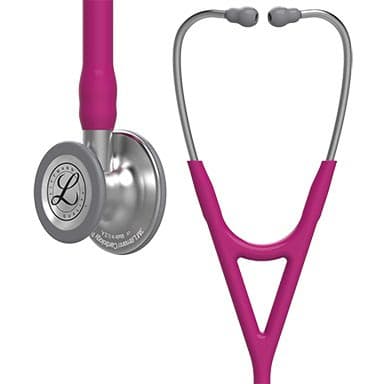 3M Littmann Cardiology IV Stethoscope, Stainless Steel Chestpiece, 27" Tube, Raspberry - Image 1