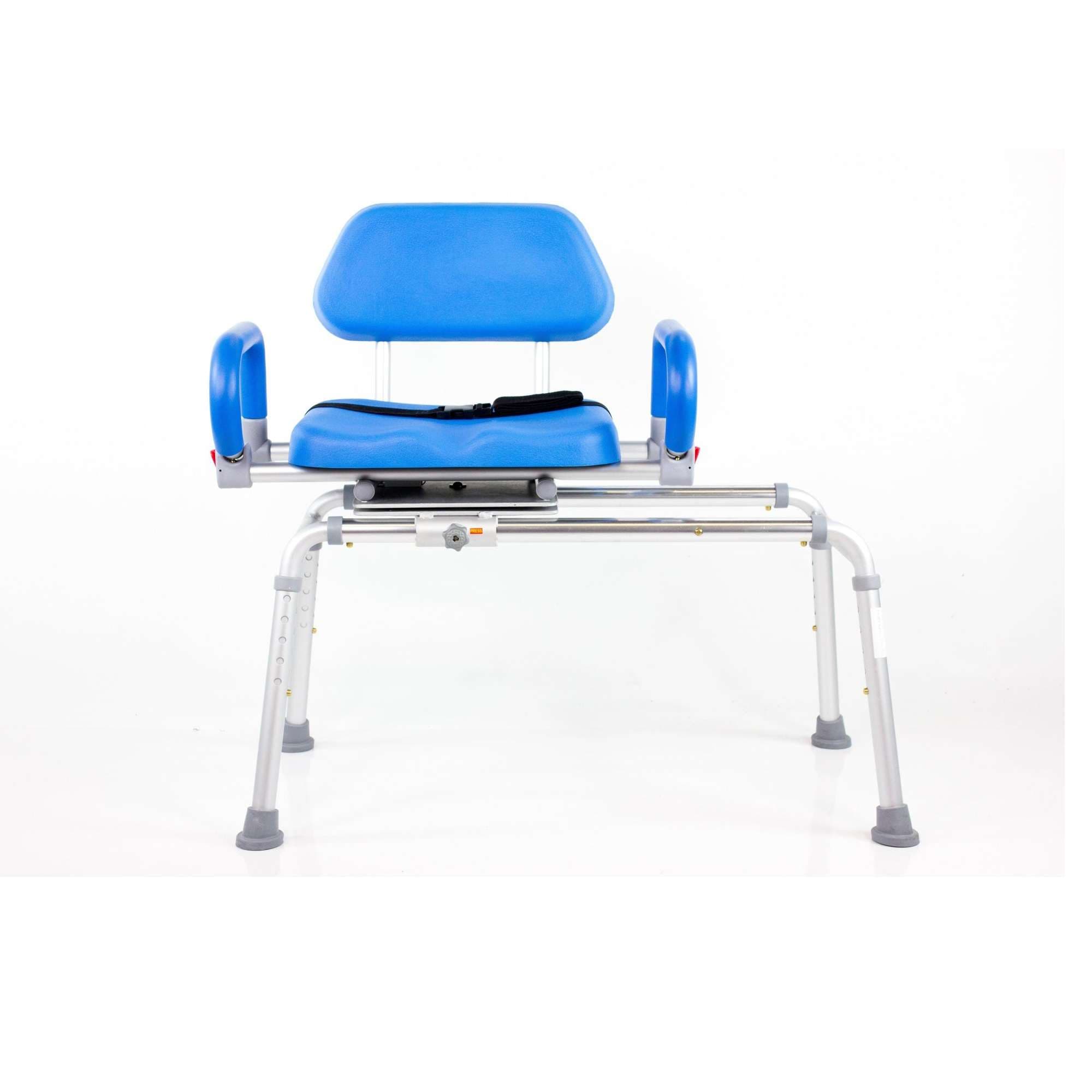 Platinum Health Carousel Sliding Transfer Bench with Swivel Seat
