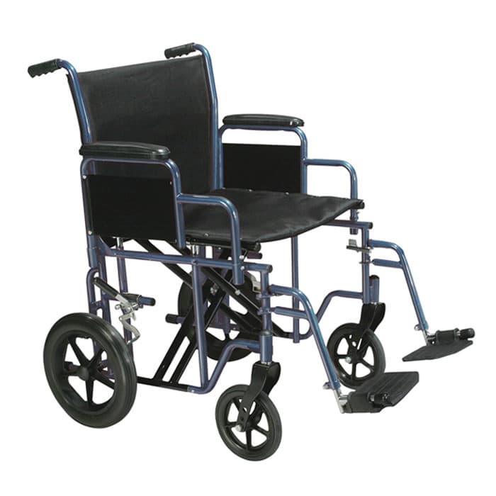 Drive Medical bariatric steel transport wheelchair - Image 2