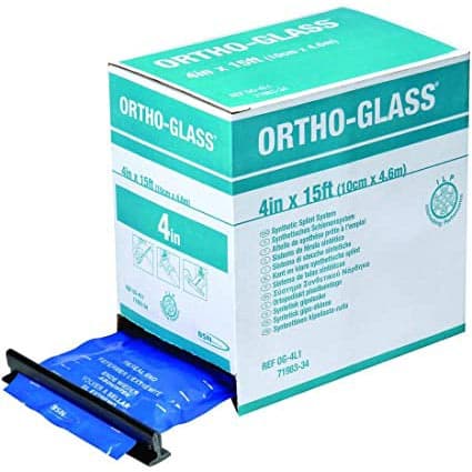 Ortho-Glass Fiberglass Splint Roll, White, 4" x 15 Foot - Image 1